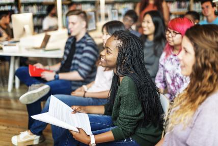 Students in classroom