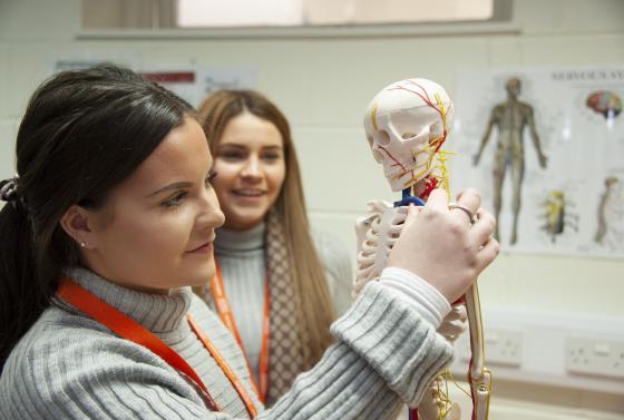 Health and Medical Science students at Bournemouth & Poole College