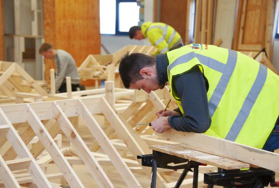 Woodwork Students at The Bournemouth and Poole College