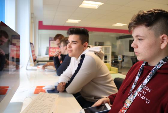 Students in classroom