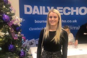 Apprentice Amy Brewer Smith, Daily Echo Award Winner